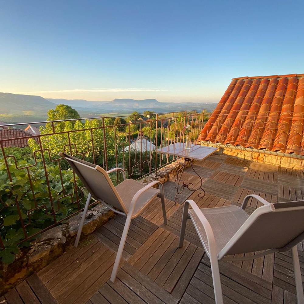 Terrasse chambre