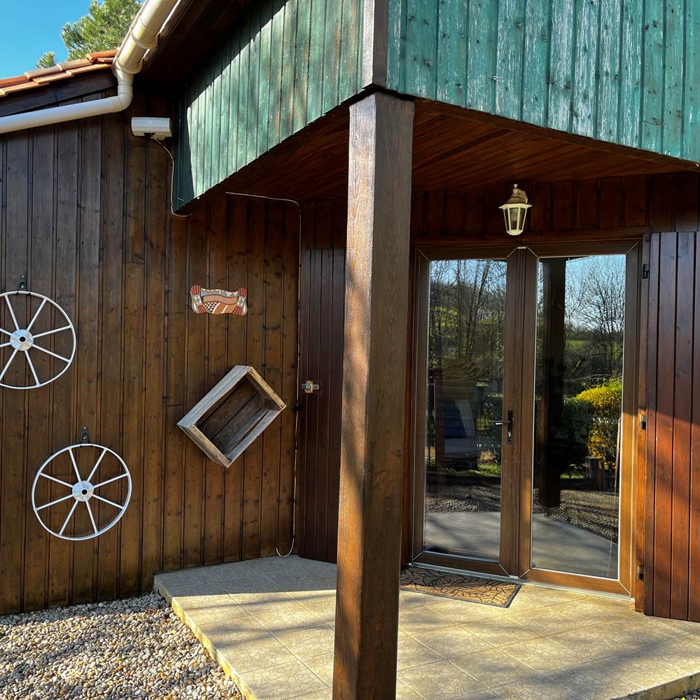 Entrée gîte Rossignol-presta