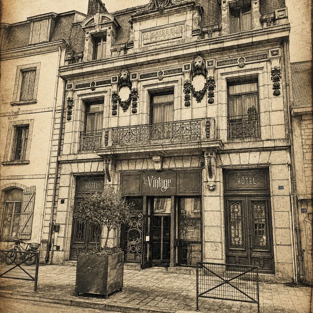 Hôtel de charme le vintage de Quimperlé