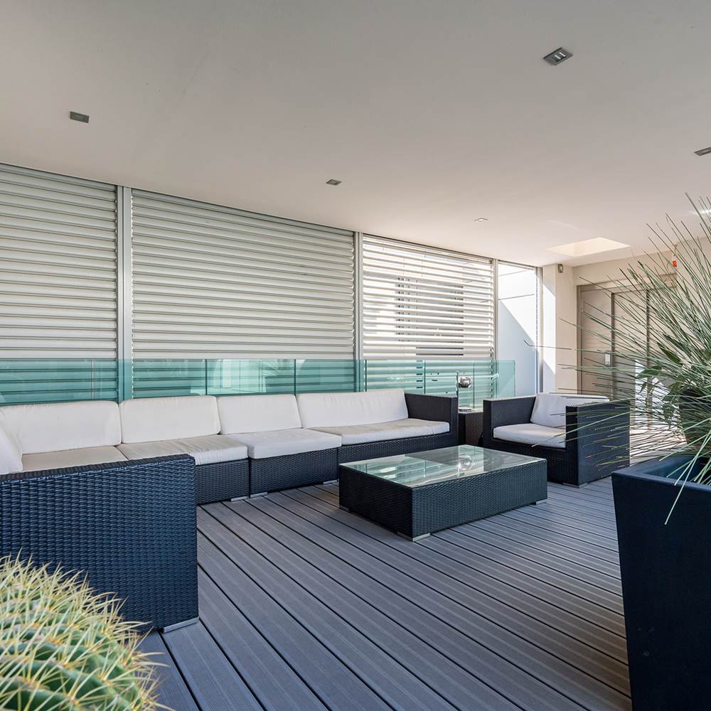 Loge de Mer - Lodge Urbain a Perpignan - Salon Exterieur - Patio-presta