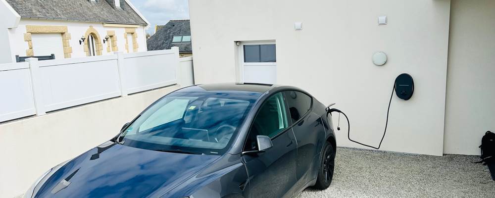 Borne de recharge pour voiture électrique