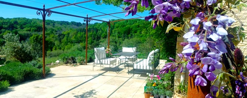 Les Volets Verts - glycine