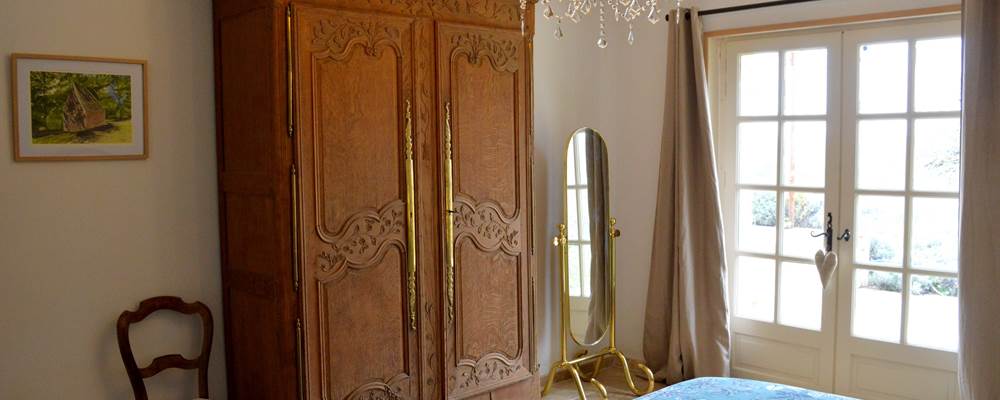 chambre -Les Volets Verts - chambre d'hôtes de charme en Périgor