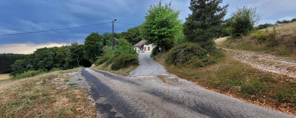 arrivée au gîte