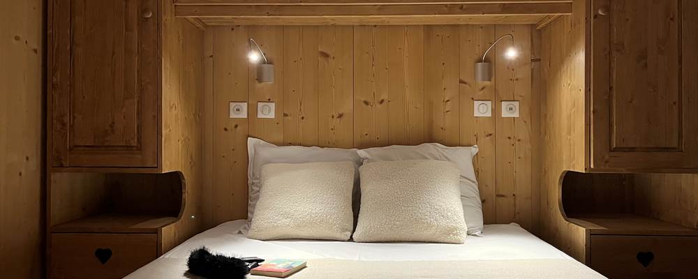 chambre parentale avec rangements