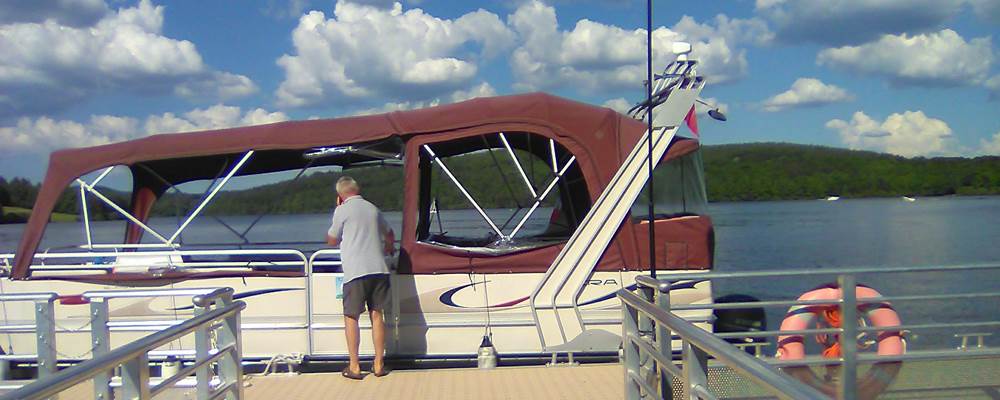 Un des bateaux taxis