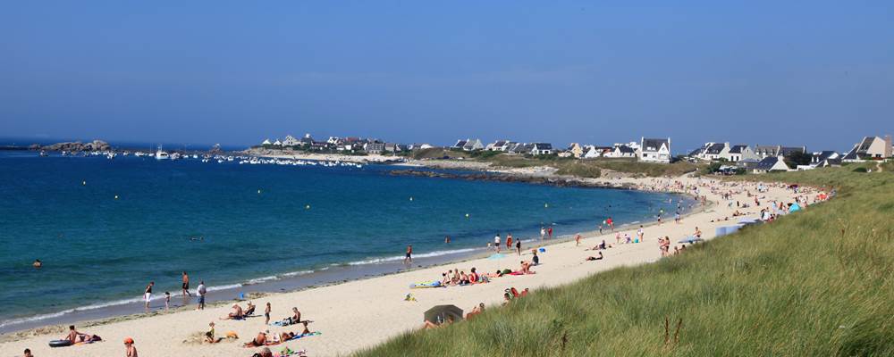 Plage de Porsmeur à 50 mètres