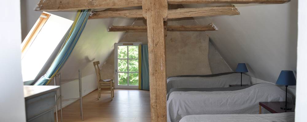 Chambre à 3 lits