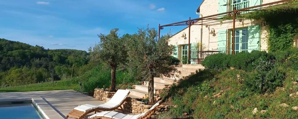 volets vert en dordogne