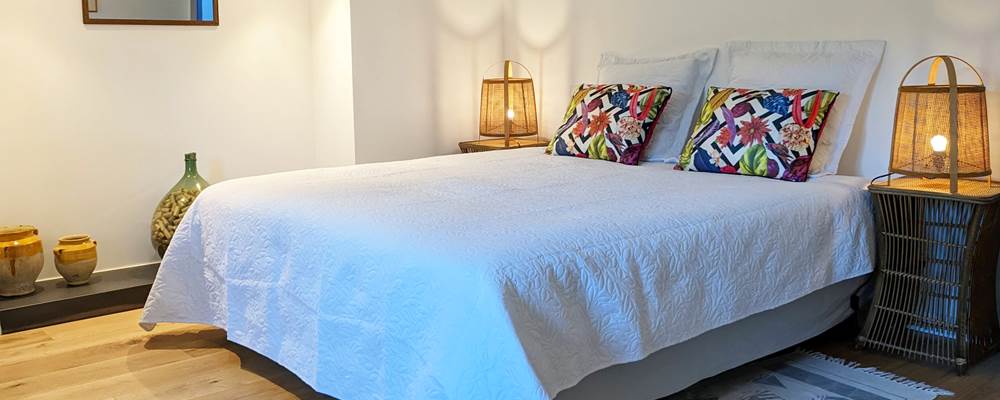 Chambre "rivière" avec lits modulables : simples ou double, c'est vous qui choisissez !