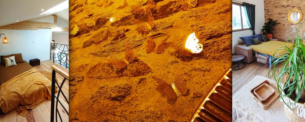 Lits d'appoint sur la mezzanine et dans le salon