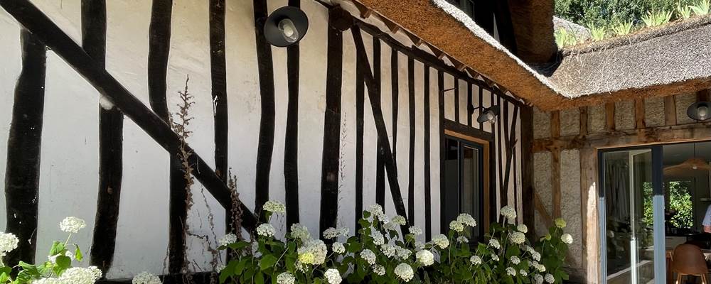 L'ame normande entre colombage et hortensias