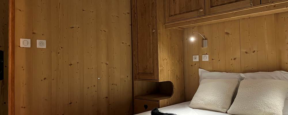 chambre parentale, lit double