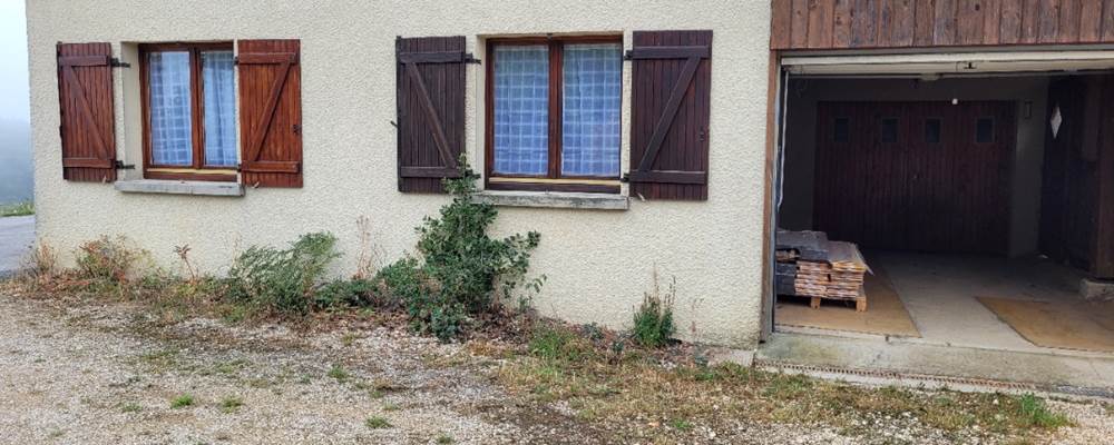 votre entrée par le garage