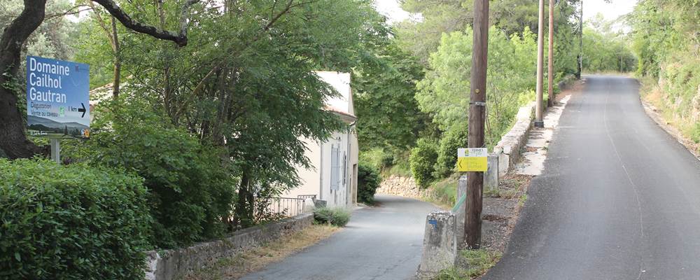 Point d'accueil sur la gauche
