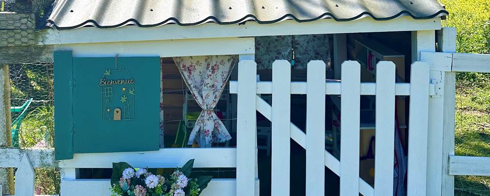 la Charmillette, leur cabane au fond du jardin