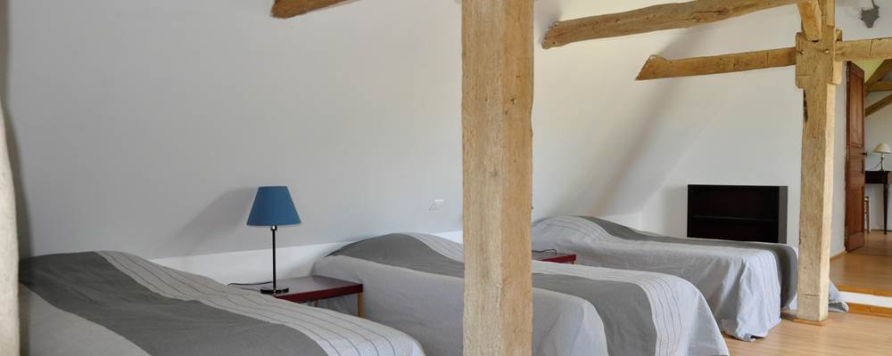 Chambre à 3 lits