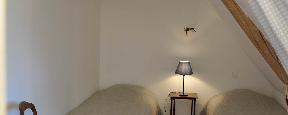 Chambre à 2 lits