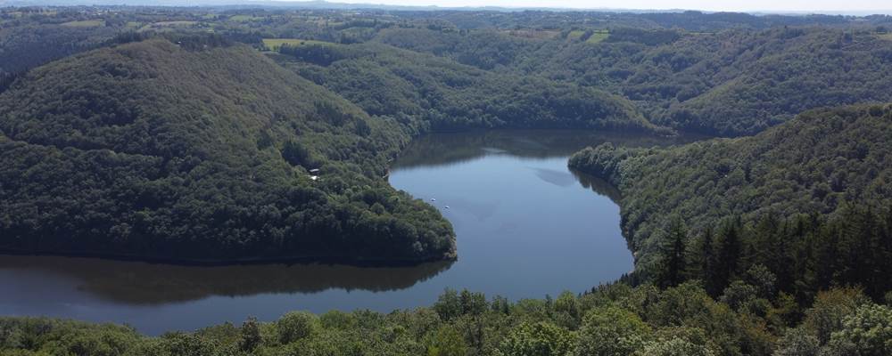 La Dordogne à Port Dieu