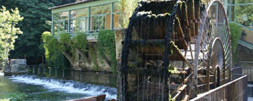 Les roues à aube de l'Isle sur la Sorgue