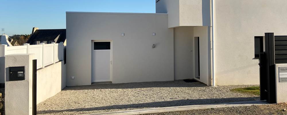 Parking privé pour 2 voitures