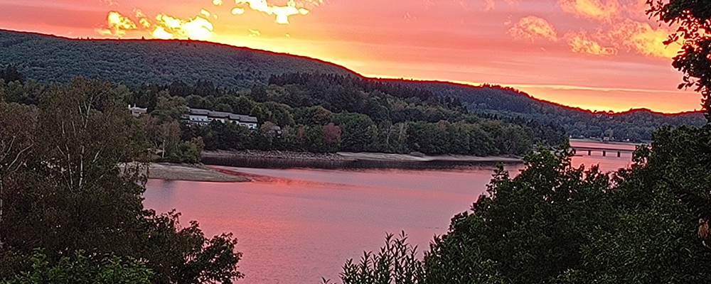 Coucher de soleil sur Nergout
