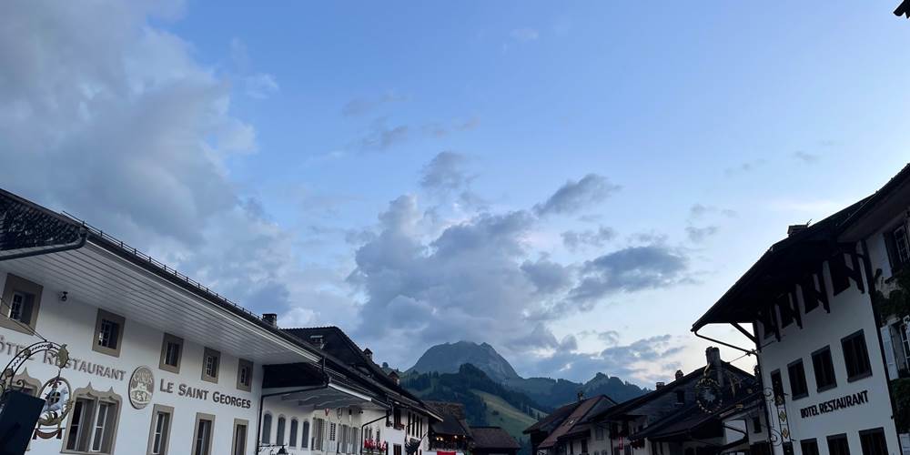 Gruyères et le Moléson 1er aout 2025