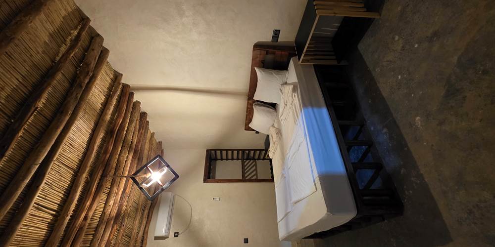 Authentic Double Room with Wooden Ceiling – Camping Hotel Amerdoul, Icht Tata