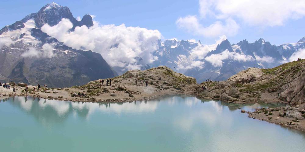 Randonnée Lac blanc départ col des montets à 5 minutes de la résidence