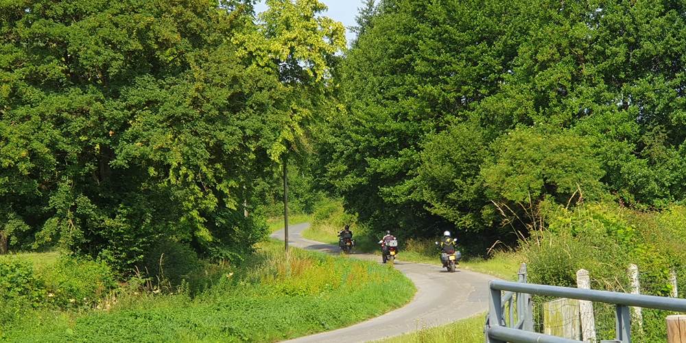 Nombreuses balades à moto