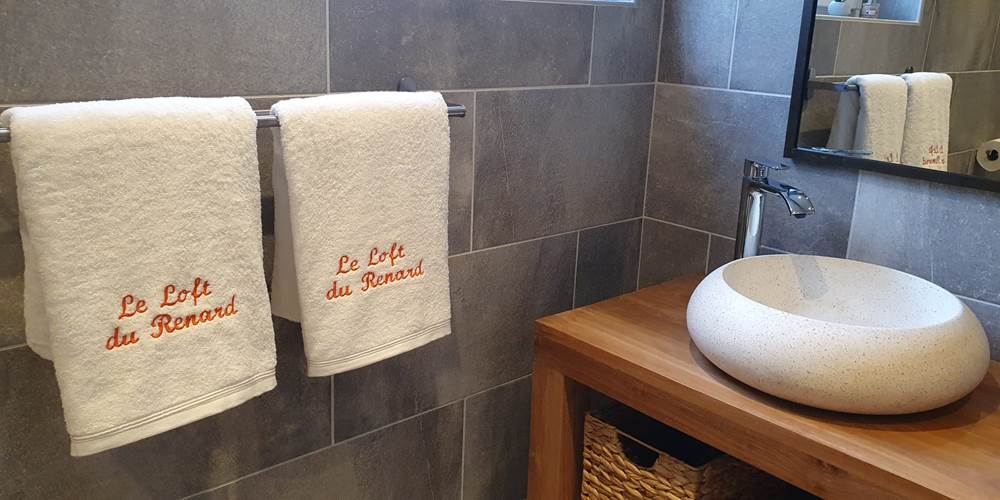 Salle de bain au Loft du Renard