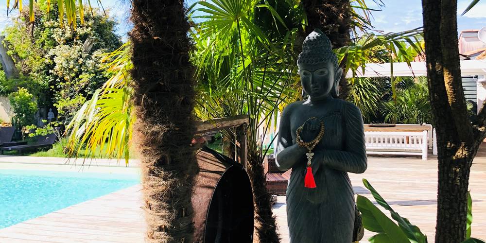 deco boudha jardin