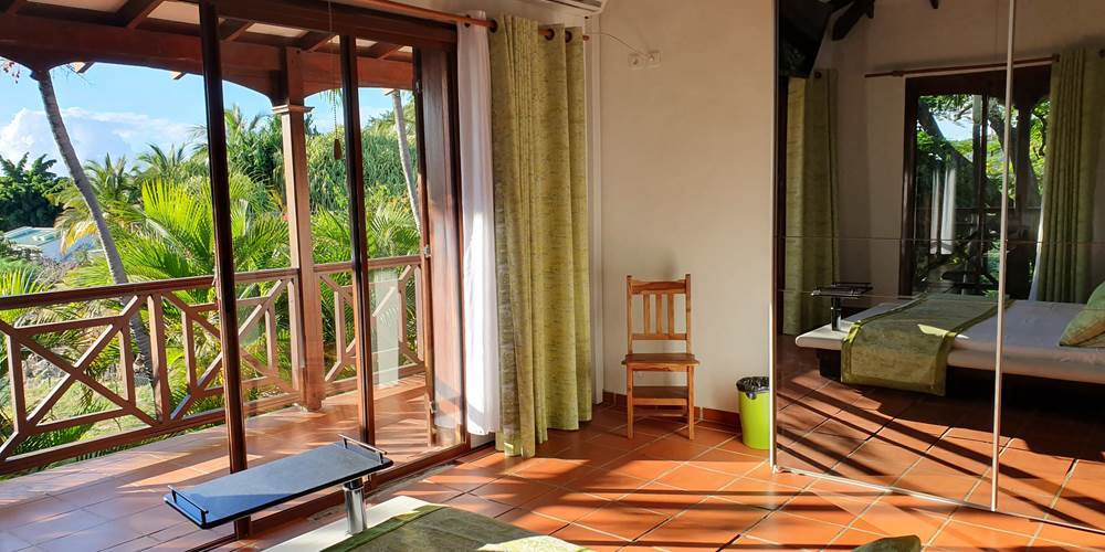 Chambre ORCHIDEE vue grande baie