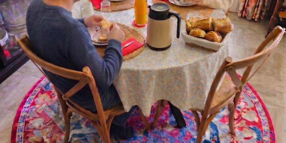 image enfant flouté