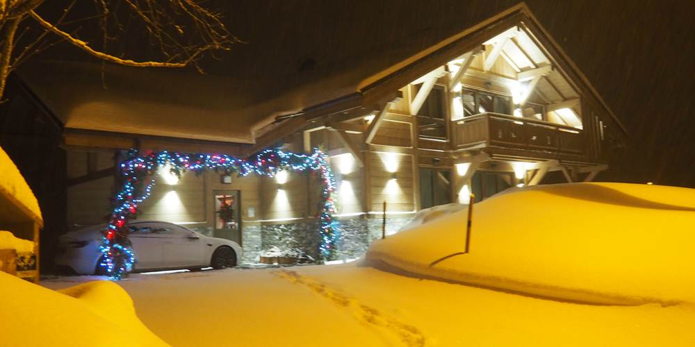 chalet clémence de nuit