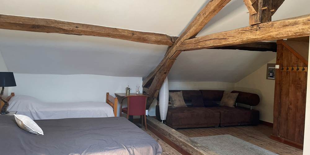 Photo de la Chambre Champagne - Chambres d'hôtes La Grange Richard à Dinsac