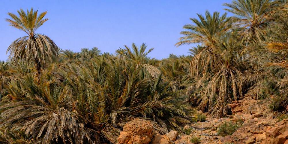 Dans l'oasis de Saf-Saf
