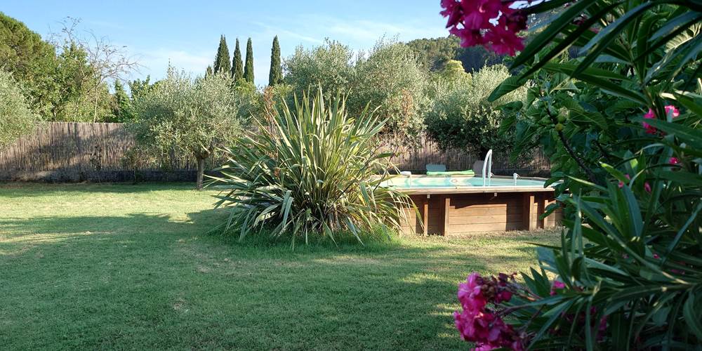 Cigaleo chambre d'hôtes Carnoules Var jardin