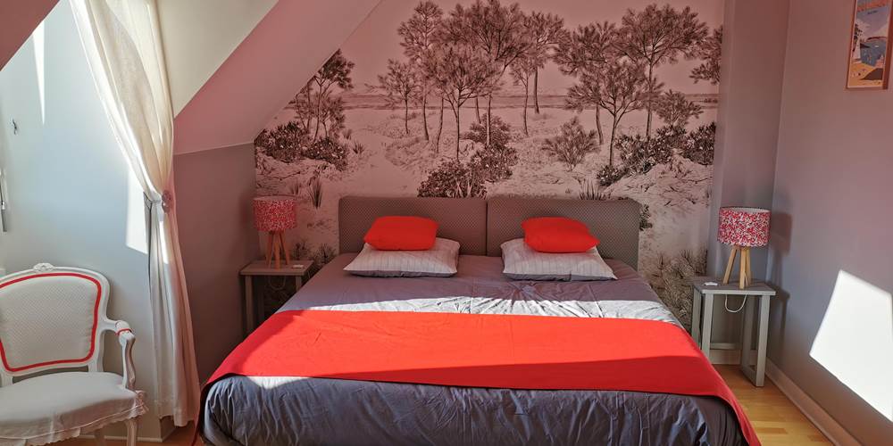 Chambre "La Plage du Pont" coté jardin