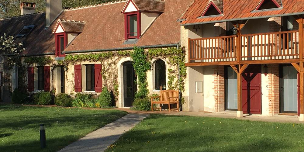 La partie de la maison autrefois lieu de vie du piqueux et box pour les chevaux.