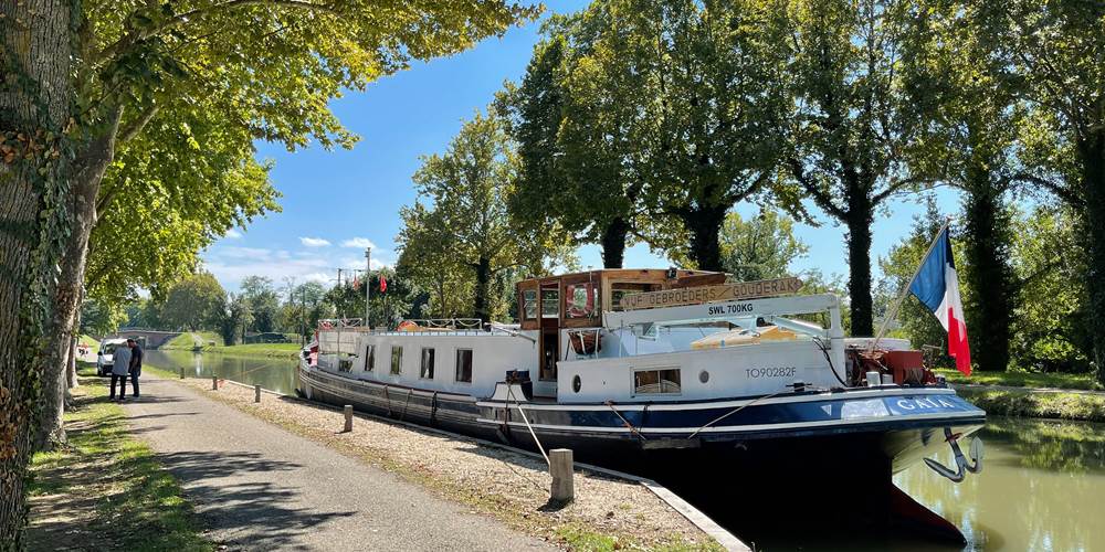 Péniche Hôtel Gaïa côté Poupe