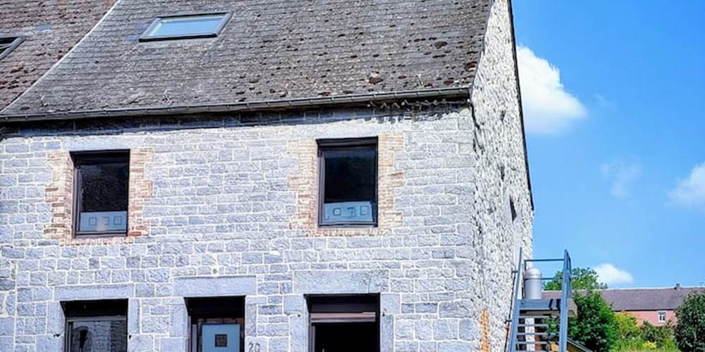 Façade du gîte.