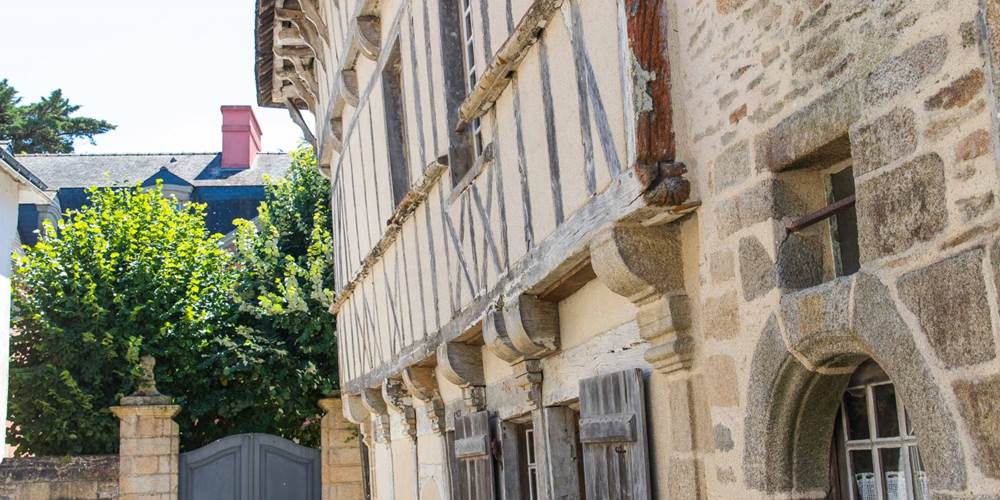 Maison à colombages dans le vieil Hennebont