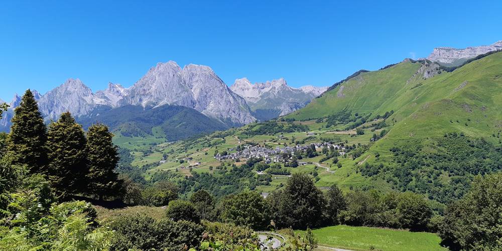 Lescun vu du Plateau de Lhers