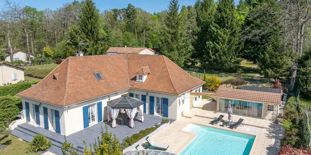 maison vue ae´rienne
