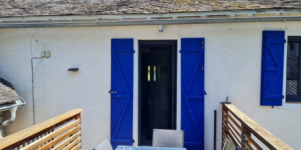 vue entrée sur la terrasse