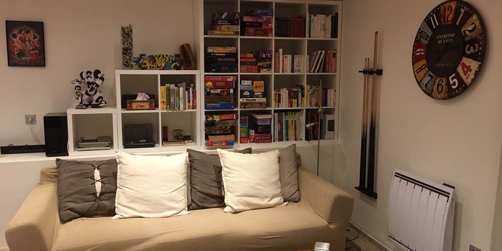 Bibliotheque salon