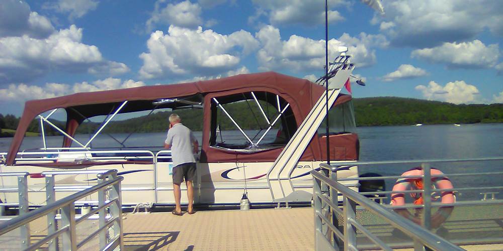 Un des bateaux taxis