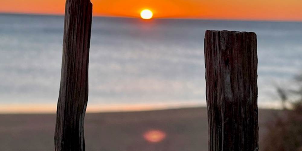 couché de soleil à guide plages