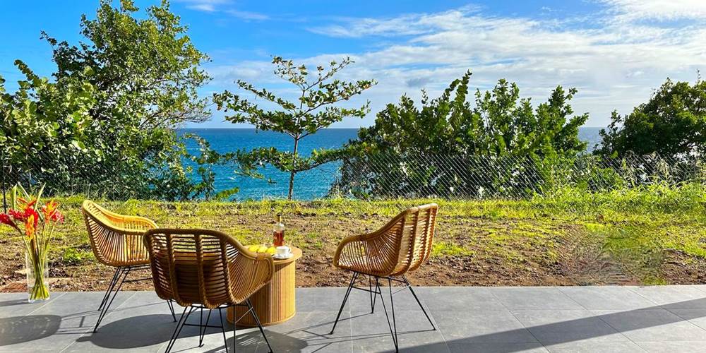 Terrasse vue mer